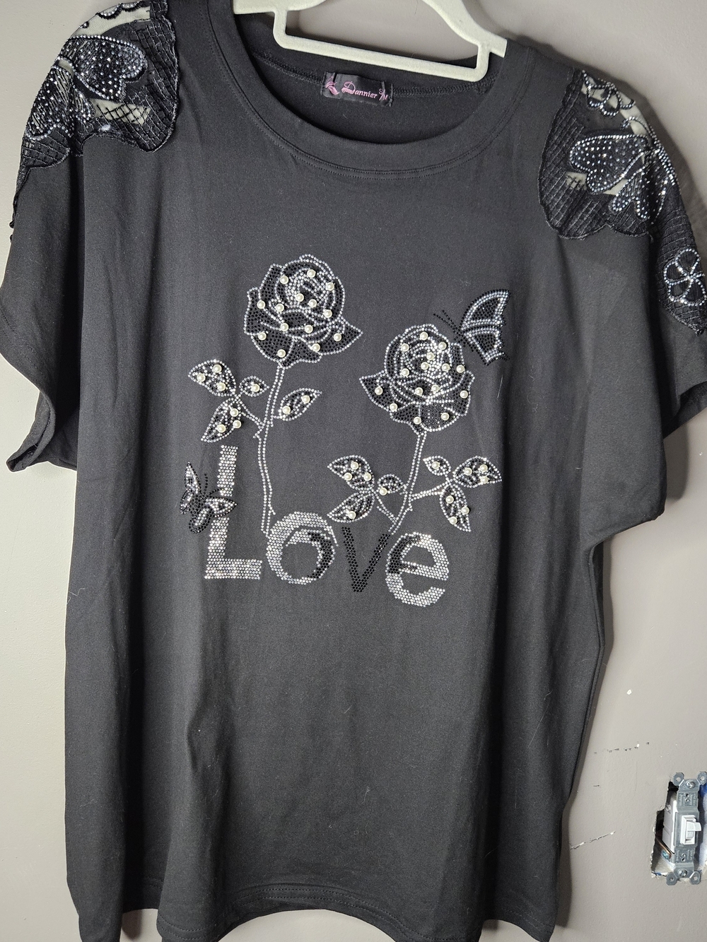 Dannier Sequin Top